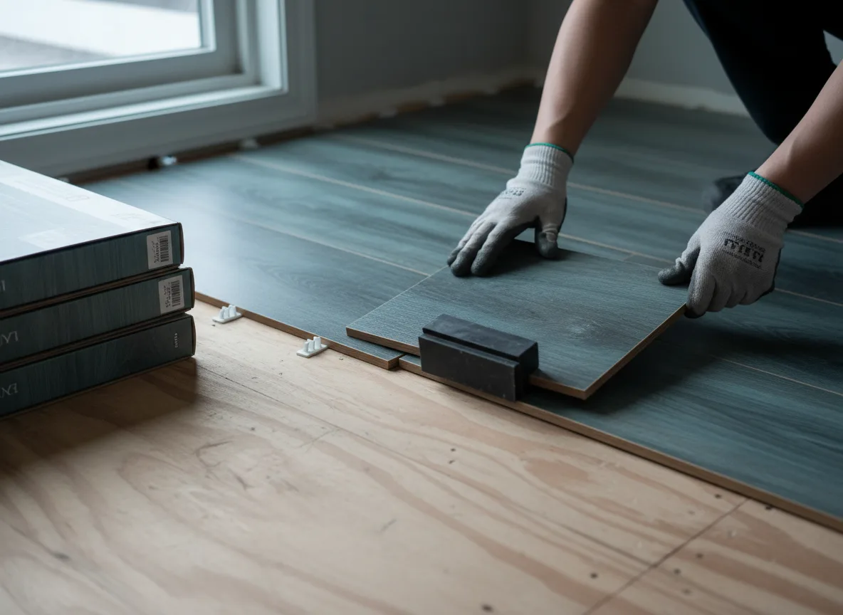 Luxury Vinyl Plank Installation company in Hayesville, IA